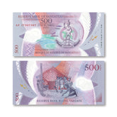 Vanuatu 500 Vatu, 2017, Polymer, B209a, P18, UNC