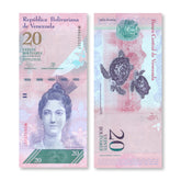 Venezuela 20 Bolívares Fuertes, 2013, B361f, P91f, UNC
