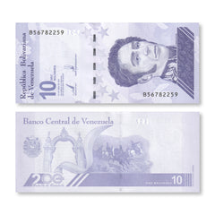 Venezuela 10 Bolívares Digitales, 2021, B386a, UNC