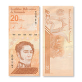 Venezuela 20 Bolívares Digitales, 2021, B387a, UNC
