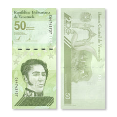 Venezuela 50 Bolívares Digitales, 2021, B388a, UNC