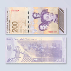 Venezuela 200 Bolívares Digitales, 2023 (2024), B390a, UNC