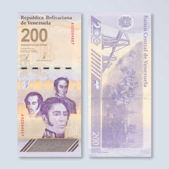 Venezuela 200 Bolívares Digitales, 2023 (2024), B390a, UNC