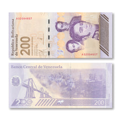 Venezuela 200 Bolívares Digitales, 2023 (2024), B390a, UNC