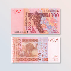 West African States, Ivory Coast, 1000 Francs, 2024, B121Ax, P115A, UNC