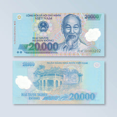 Vietnam 20000 Dong, 2022, B344m, P120, UNC - Robert's World Money - World Banknotes