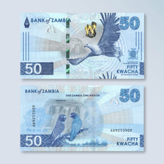 Zambia 50 Kwacha, 2024 (2025), B173a, UNC
