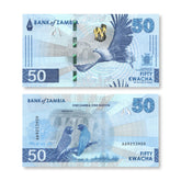 Zambia 50 Kwacha, 2024 (2025), B173a, UNC
