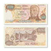 Argentina 1000 Pesos, 1982, B357i, P304d, UNC - Robert's World Money - World Banknotes
