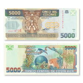 Costa Rica 5000 Colones, 2005, B550c, P268Ab, UNC - Robert's World Money - World Banknotes