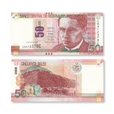 Peru 50 Soles, 2018, B534a, P194, UNC - Robert's World Money - World Banknotes