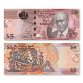 Bahamas 5 Dollars, 2013, B345a, P72A, UNC - Robert's World Money - World Banknotes