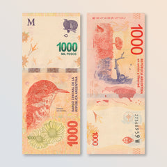 Argentina 1000 Pesos, 2020, B422e, P366, UNC - Robert's World Money - World Banknotes