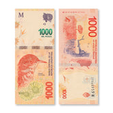Argentina 1000 Pesos, 2020, B422e, P366, UNC - Robert's World Money - World Banknotes