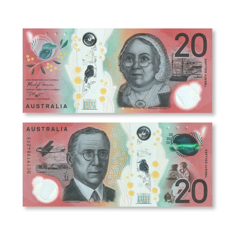 Australia 20 Dollars, 2019, B232b, UNC - Robert's World Money - World Banknotes