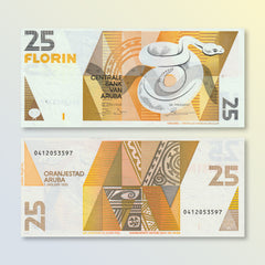 Aruba 25 Florin, 1990, B108a, P8, UNC