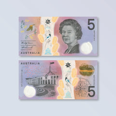 Australia 5 Dollars, 2020, B230d, P62, UNC