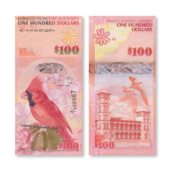 Bermuda 100 Dollars, 2009, B235b, P62, Fine (F)