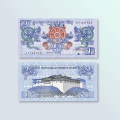 Bhutan 1 Ngultrum, 2006, B216a, P27a, UNC