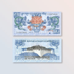 Bhutan 1 Ngultrum, 2013, B216b, P27b, UNC