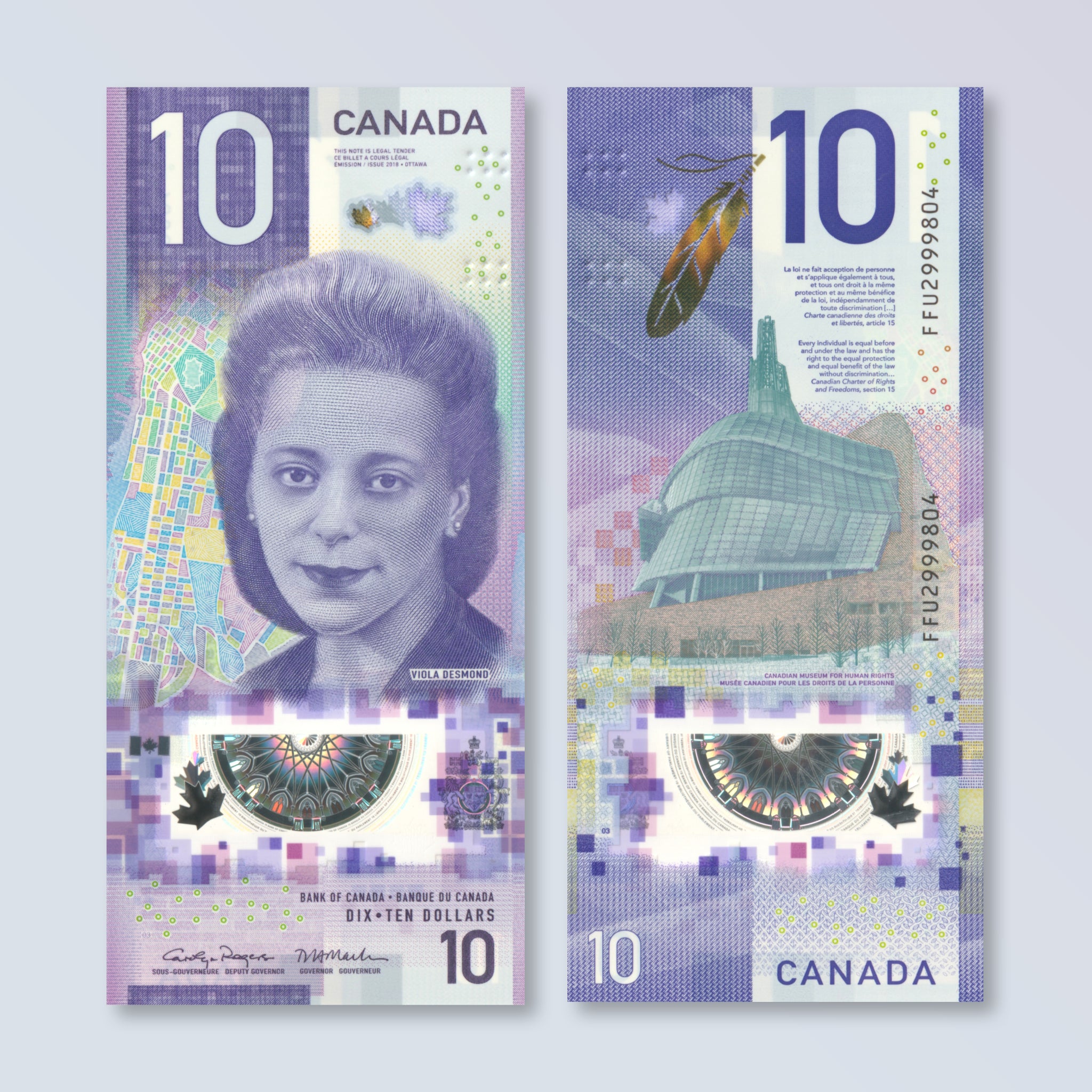 10 Dollar Bill Canada