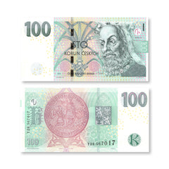 Czech Republic 100 Koruna, 2018, B127a, P18, UNC
