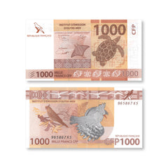 French Pacific Territories 1000 Francs, 2025, B106d, P6, UNC