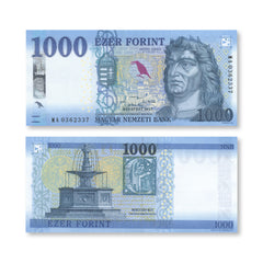 Hungary 1000 Forint, 2025, B588f, UNC
