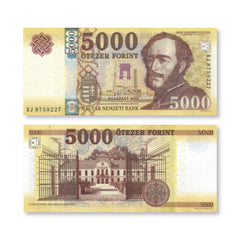 Hungary 5000 Forint, 2020, B590c, P205, UNC