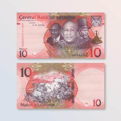 Lesotho 10 Maloti, 2024 (2025), B227b, UNC