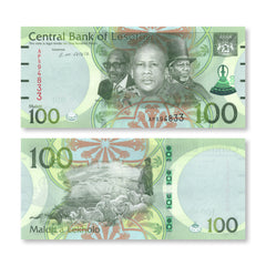 Lesotho 100 Maloti, 2024 (2025), B230b, UNC