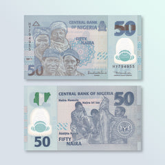 Nigeria 50 Naira, 2011, B236e, P40c, UNC