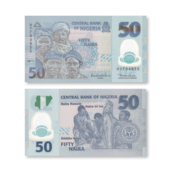 Nigeria 50 Naira, 2011, B236e, P40c, UNC