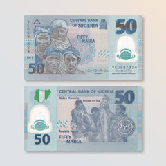 Nigeria 50 Naira, 2019, B236l, P40, UNC