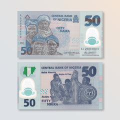 Nigeria 50 Naira, 2021, B236n, P40, UNC