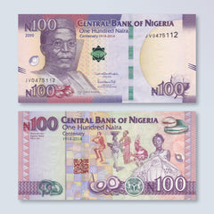 Nigeria 100 Naira, 2019 Commemorative, B238b, P41, UNC