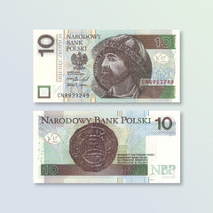 Poland 10 Zlotych, 2025, B859c, P183, UNC