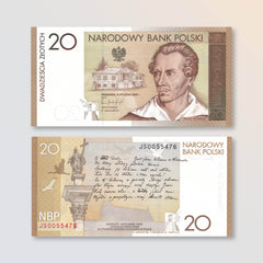 Poland 20 Zlotych, 2009, Commemorative, BNP814a, P180, UNC (in folder)