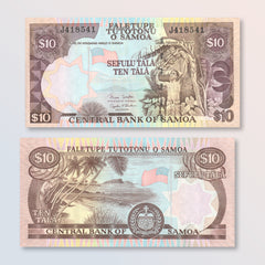 Samoa 10 Tālā, 2005, B109c, P34b, UNC