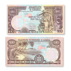 Samoa 10 Tālā, 2005, B109c, P34b, UNC