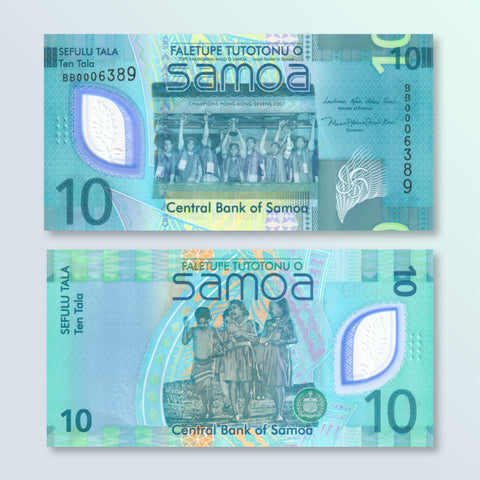 Samoa 10 Tālā, 2024, B124a, UNC