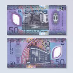 Samoa 50 Tālā, 2025, Polymer, B130a, UNC