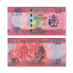 Solomon Islands 10 Dollars, 2021, B222b, P33, UNC