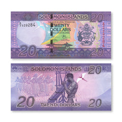 Solomon Islands 20 Dollars, 2017, B223a, P34