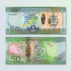 Solomon Islands 50 Dollars, 2013, B224a, P35, UNC