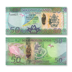 Solomon Islands 50 Dollars, 2013, B224a, P35, UNC
