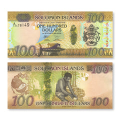 Solomon Islands 100 Dollars, 2022, B225c, P36
