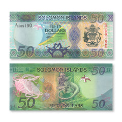 Solomon Islands 50 Dollars, 2023, B228a, UNC