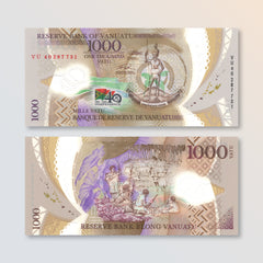 Vanuatu 1000 Vatu, 2020 Commemorative, 40th Independence, B215a, UNC