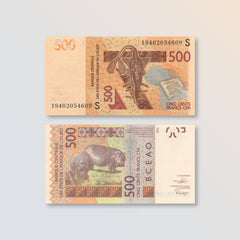 West African States, Guinea Bissau, 500 Francs, 2019, B120Sh, P919S, UNC